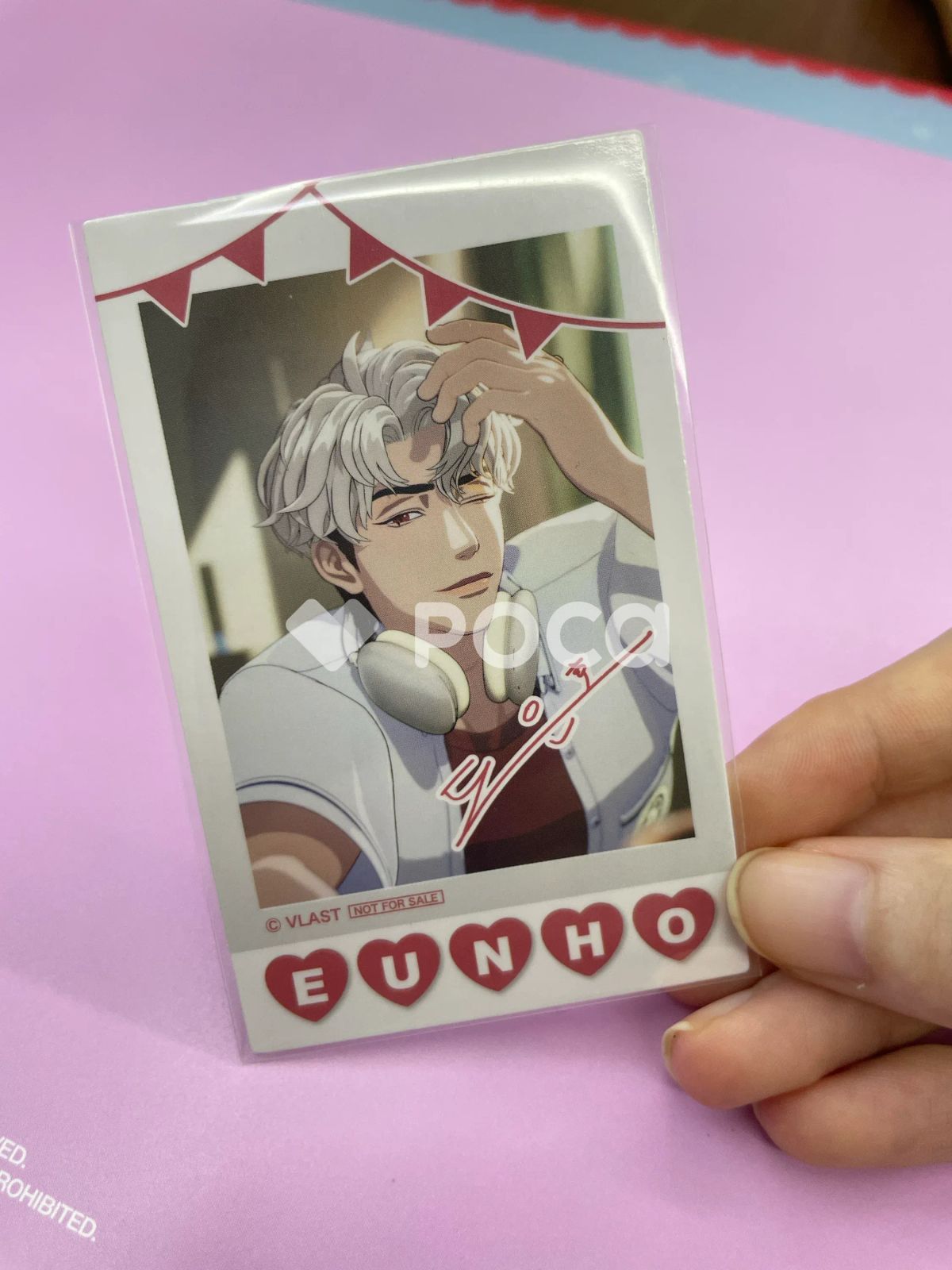 PLAVE ウノ ASTERUM : 134-1 PLAVE with animate cafe チェキ風 トレカ