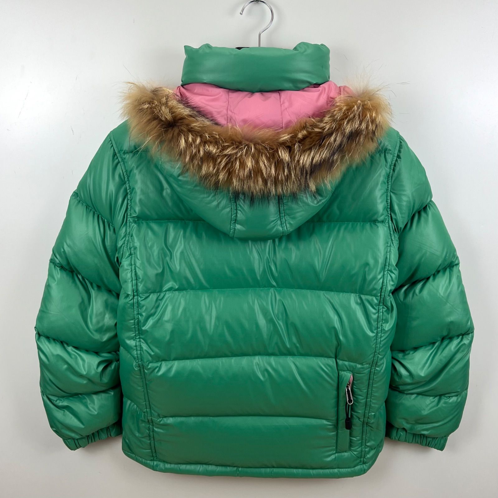 FLASH REPORT y2k archive fur down jacket M フラッシュレポート