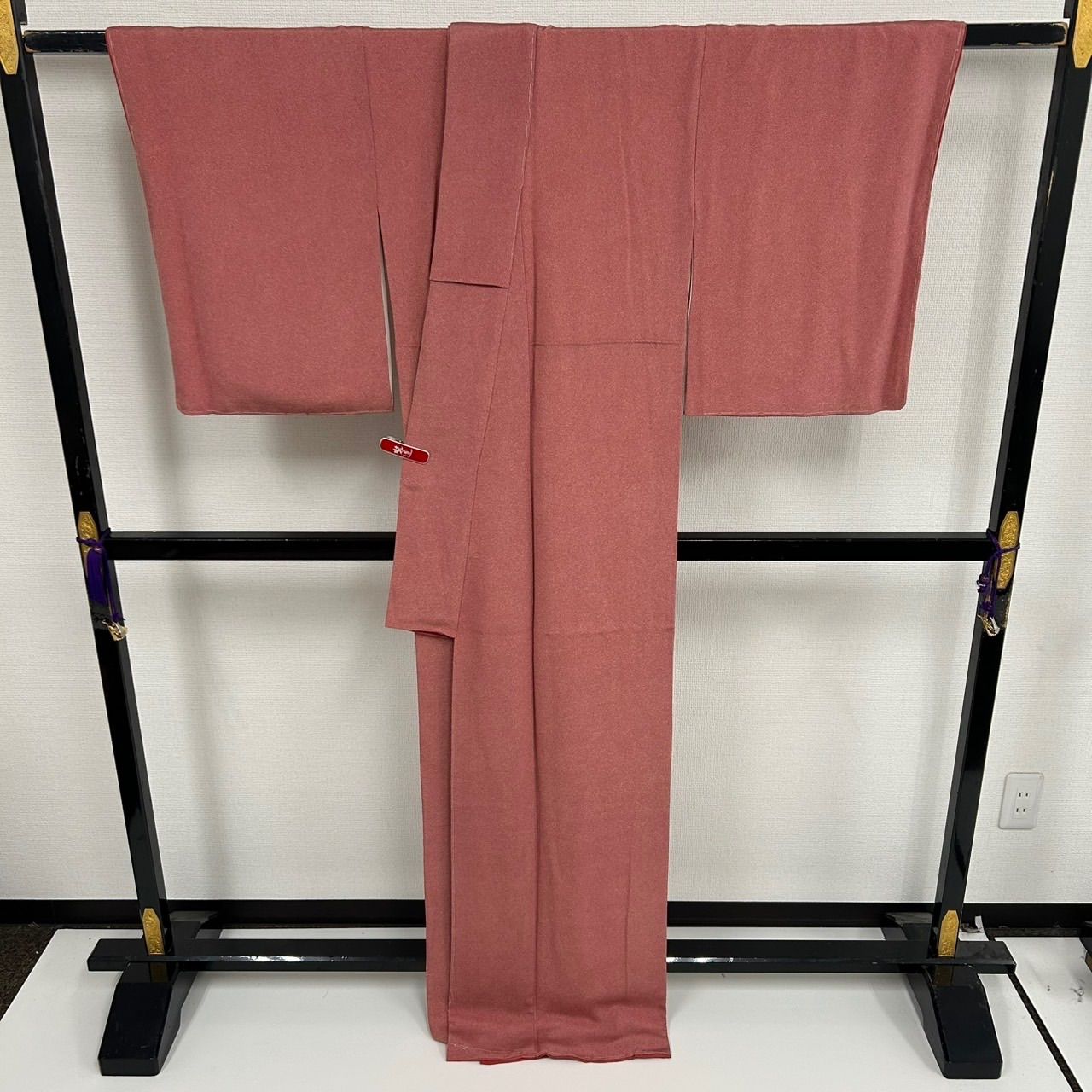 江戸小紋 作家物 草木染 鮫小紋 縮緬 一つ紋 正絹 着物 MK-2271 - メルカリ