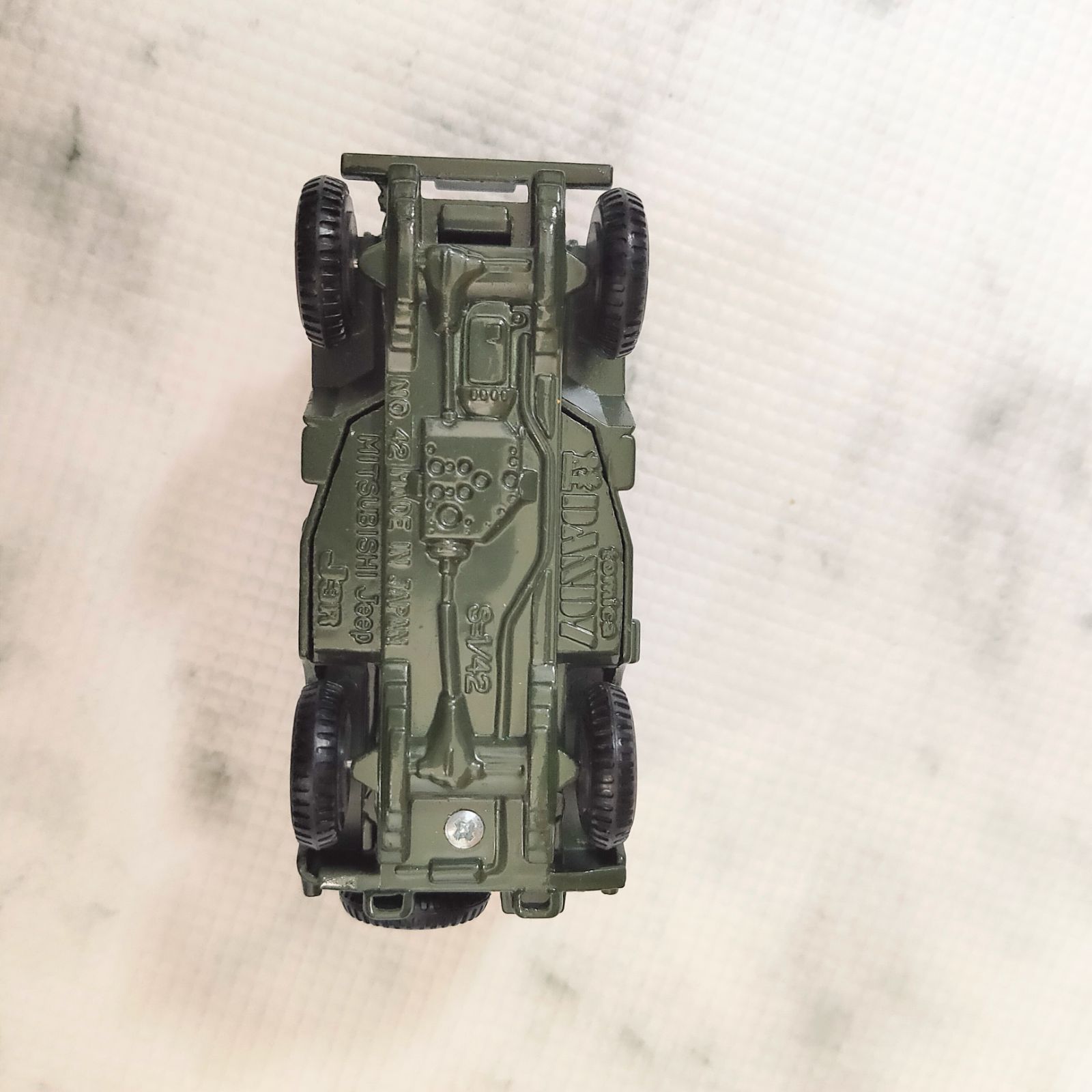 TOMICA トミカ ダンディ JEEP 自衛隊 1/ 42 ミニカー ジープ 三菱