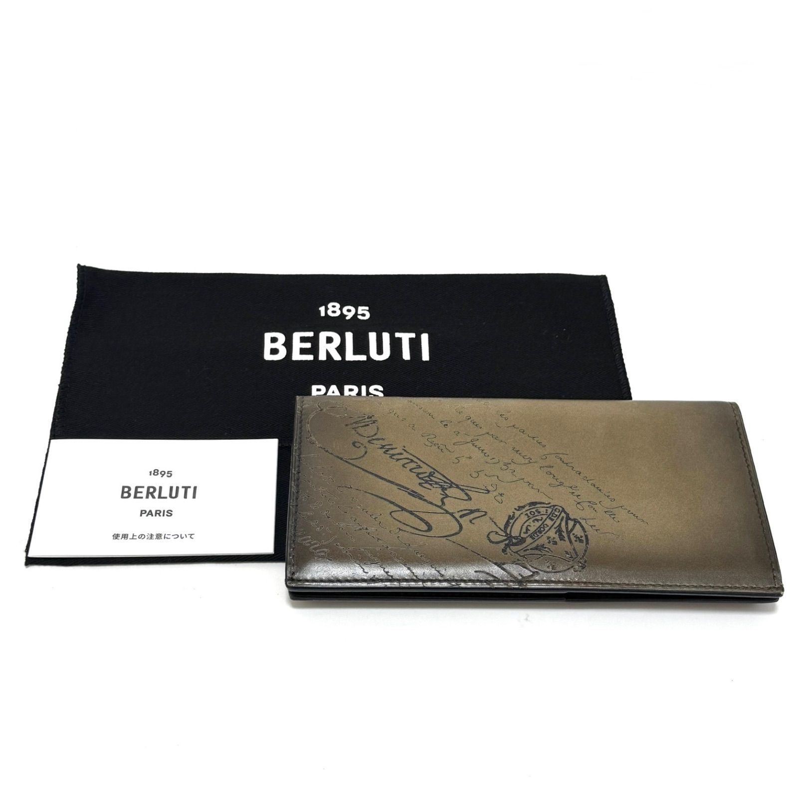 ベルルッティ E1222P カリグラフィ エスパス ネオ 札入れ 長財布