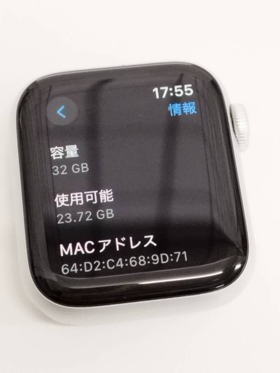  Apple Watch Series 6 GPS 40 mm A 2291 シルバー MG 283 J Apple Watch本体 スマートウォッチ ウェアラブル