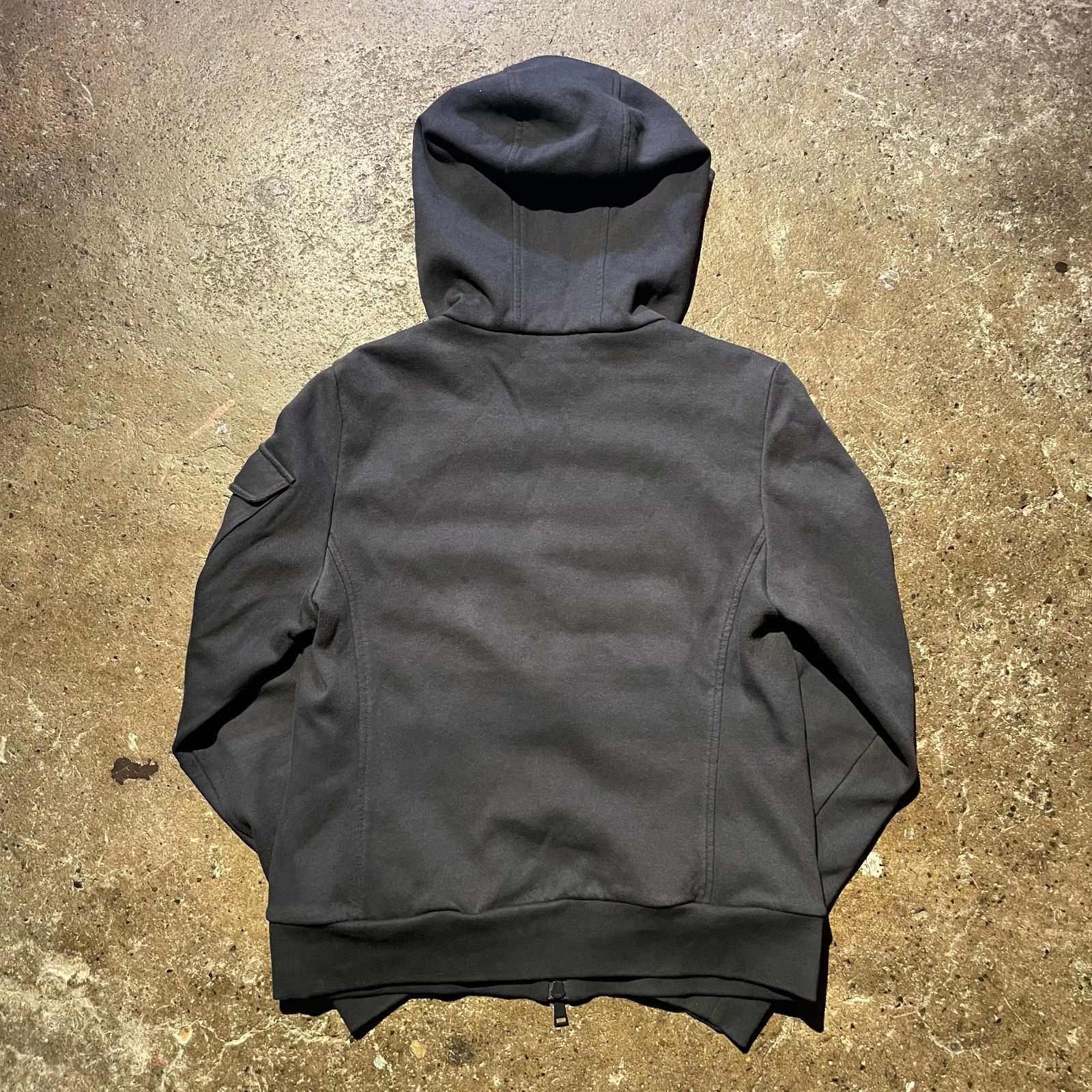 MONCLER MAGLIA CARDIGAN モンクレール マグリア カーディガン スウェット 切替 ダウン パーカー ジップアップ M