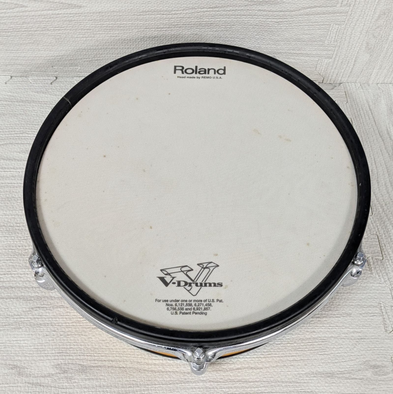 YAMAHA ヤマハ 電子ドラム エレドラ パッド 12インチ ウッド スネア タム マウント ホルダー付き