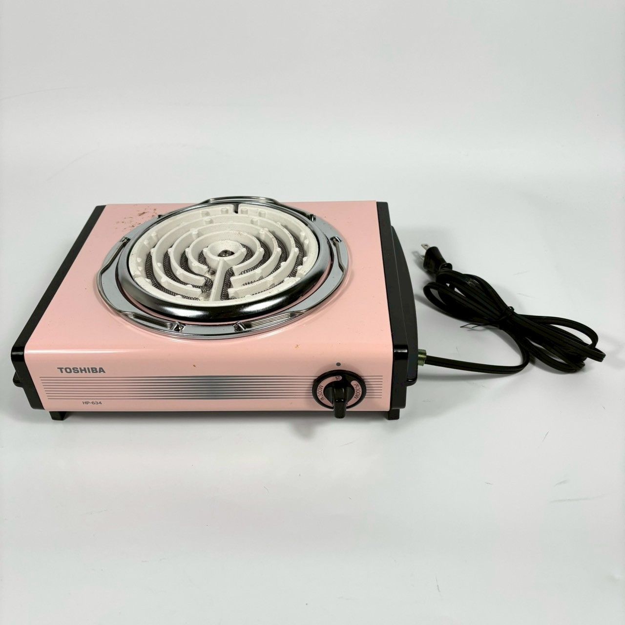 希少】 昭和レトロ 東芝 TOSHIBA 電気コンロ HP-634 600W - メルカリ