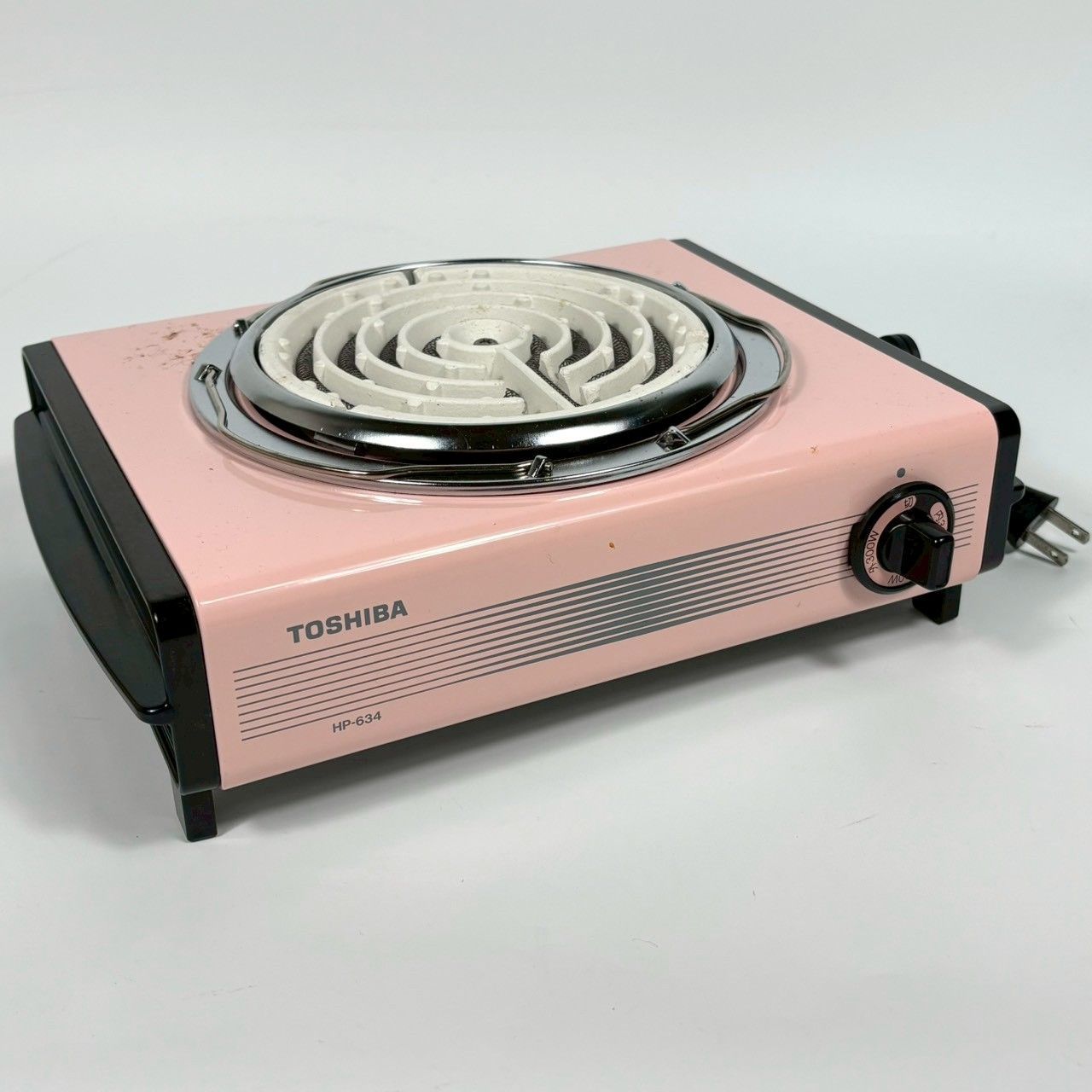 昭和レトロ 東芝電気コンロ HP-3型 600W/300W 昭和30年代後半 希少】 昭和レトロ 東芝 TOSHIBA 電気コンロ HP-634 600W - メルカリ