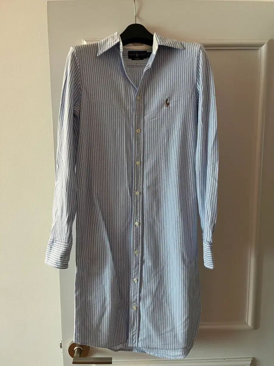 ポロラルフローレン ストライプ シャツワンピース XS