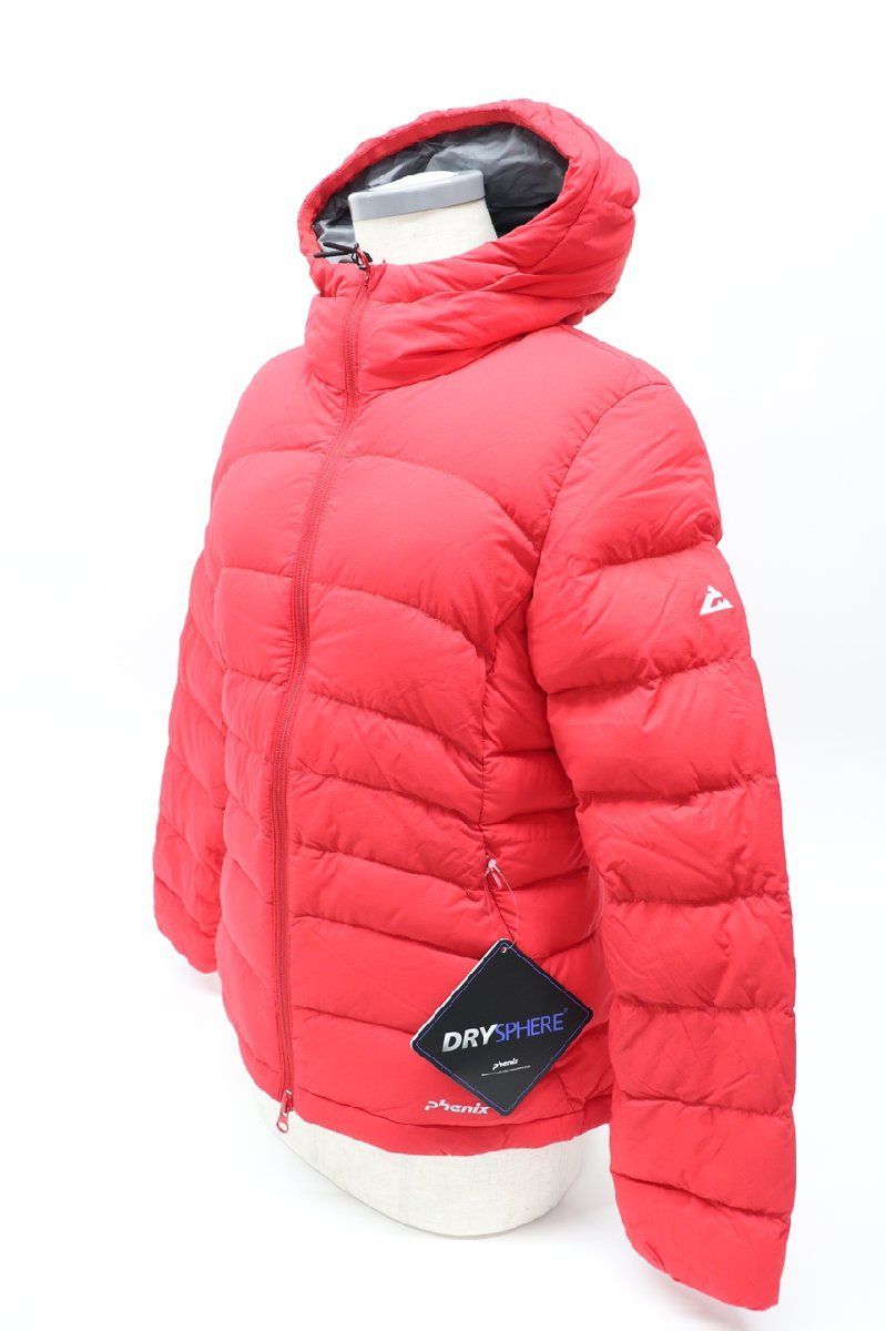 ちょっとワケあり フェニックス レディース ダウンジャケット L レッド アウトドア R 2512-154