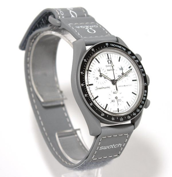 ☆箱保付！極美品！Swatch × OMEGA スウォッチ × オメガ MOONSWATCH