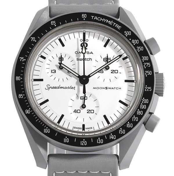 ☆箱保付！極美品！Swatch × OMEGA スウォッチ × オメガ MOONSWATCH