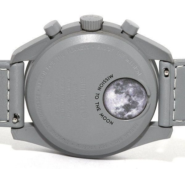 ☆箱保付！極美品！Swatch × OMEGA スウォッチ × オメガ MOONSWATCH