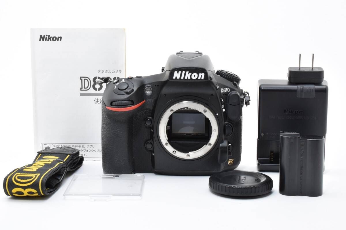 上品 ショット数 6 019回 ニコン NIKON D 810 ボディ YMA 9123＃67