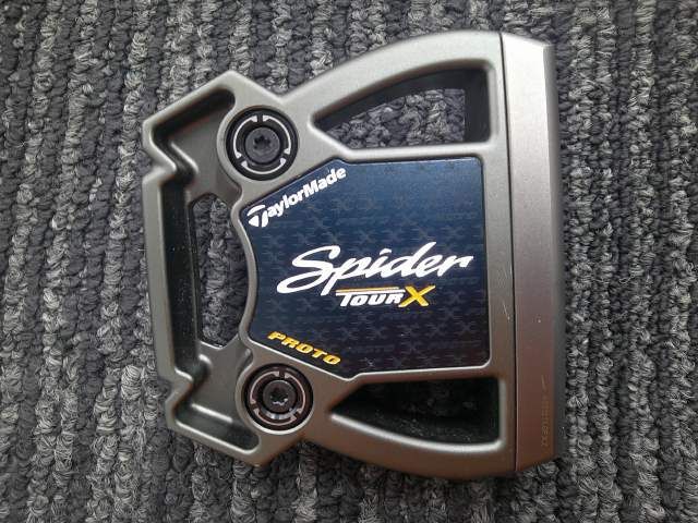 パター テーラーメイド SPIDER TOUR X PROTO CRANK NECK KBS BLACK 34 3 7539 博多