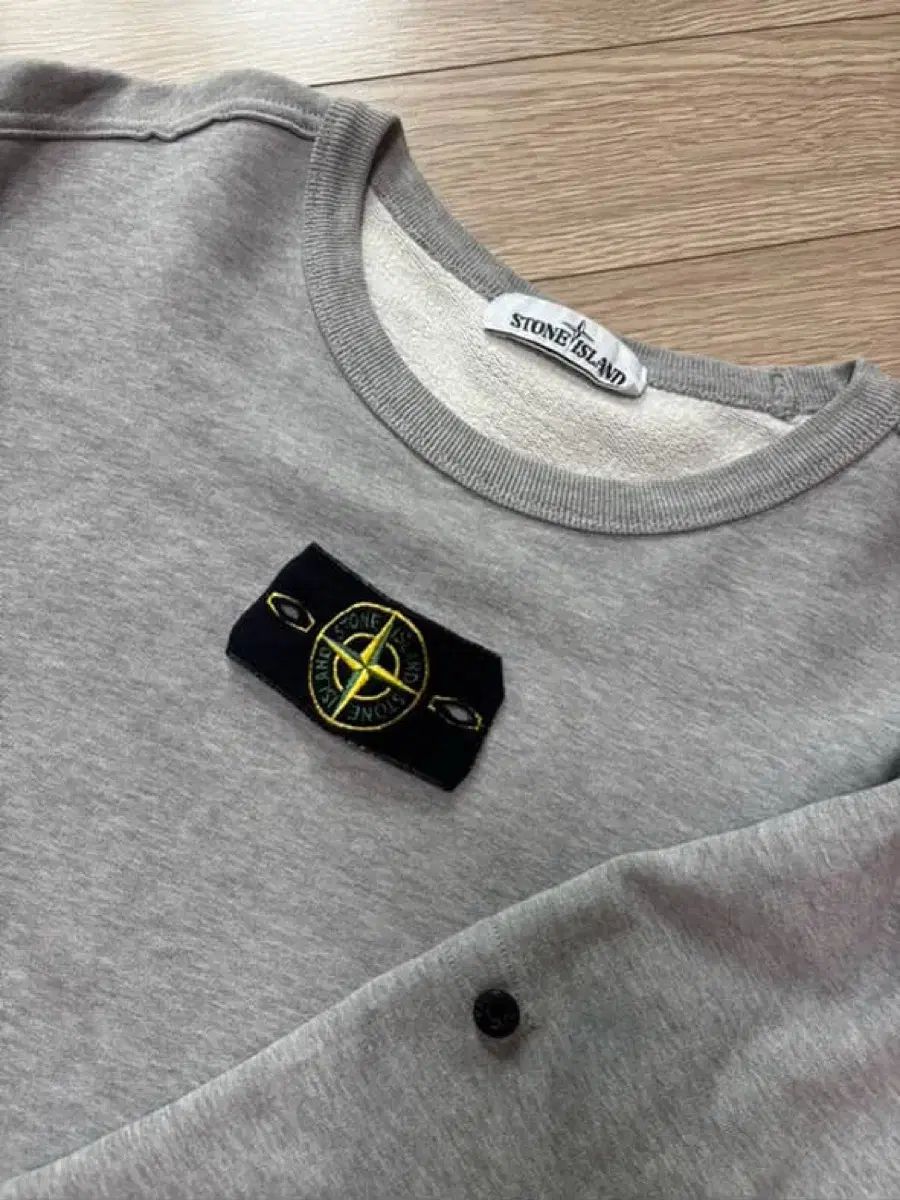XL/A級 STONE ISLAND ストーンアイランド グレー スウェット XLサイズ