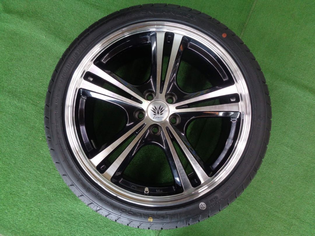 18インチ マイスター VS 5 グリンランダー L ZEAL 56 タイヤ ホイールセット 4本 225 40 R 18 atsugiM 6