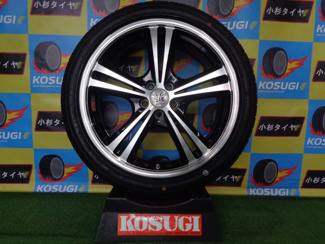 18インチ レアマイスター VS5 グリンランダー L-ZEAL56 中古タイヤ