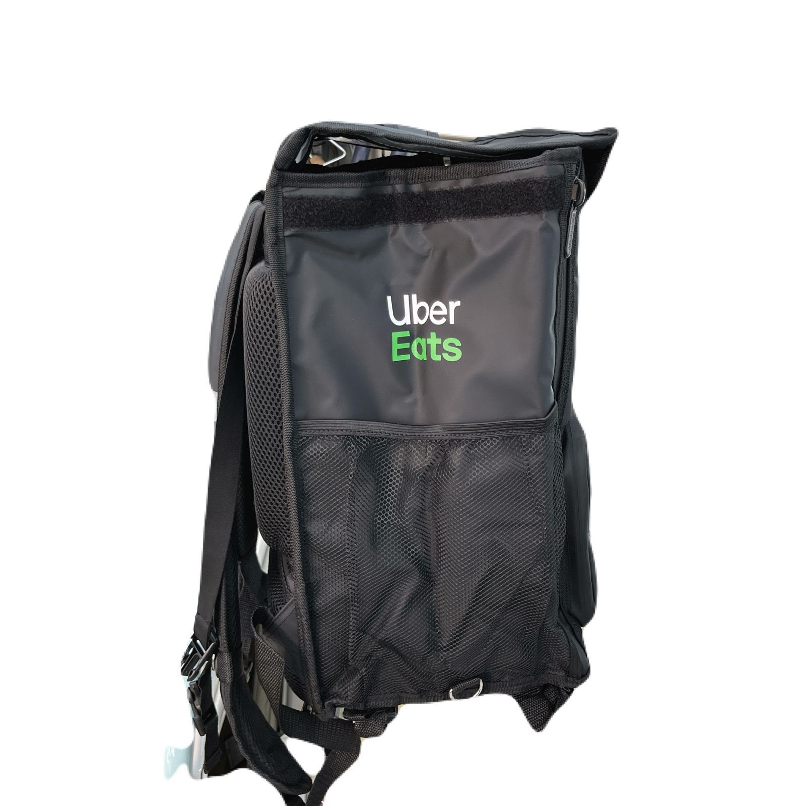 UBER EATS/ウーバーイーツ】ロゴ入り配達リュック ブラック 保冷・保温