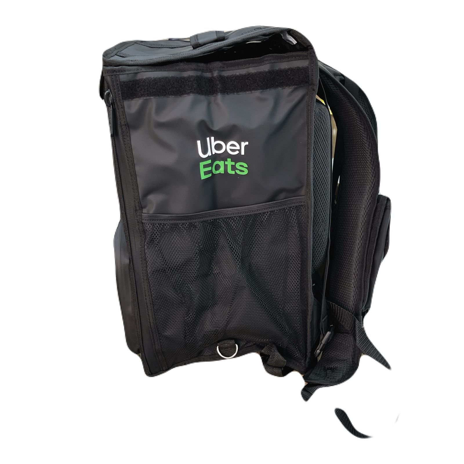 Uber eats リュック 新品未使用 UBER EATS/ウーバーイーツ】ロゴ入り配達リュック ブラック 保冷・保温