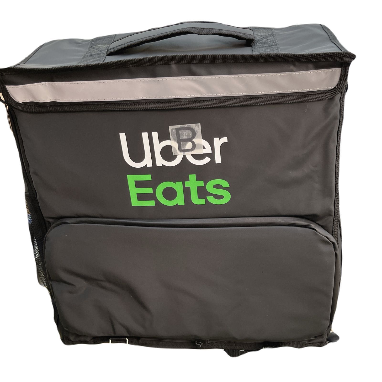 UBER EATS/ウーバーイーツ】ロゴ入り配達リュック ブラック 保冷・保温