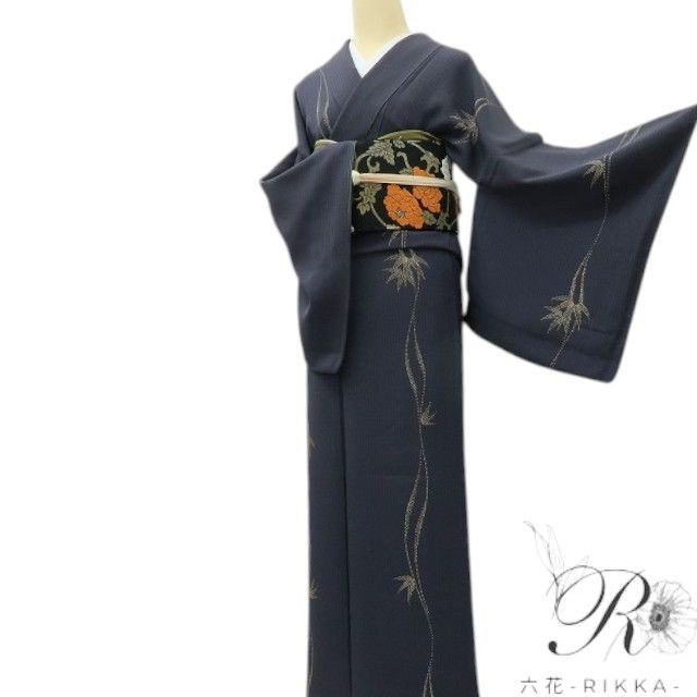 六花-RIKKA- 正絹 トールサイズ 竹 小紋 着物 A4185 - メルカリ