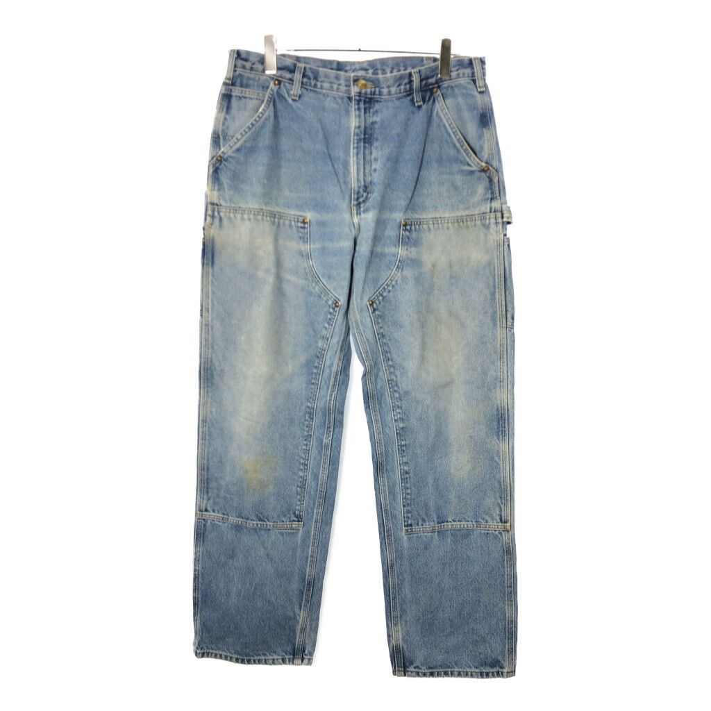 Carhartt カーハート デニム ダブルニー ペインターパンツ ブルー メンズ W 36 L 34 古着 X 0256
