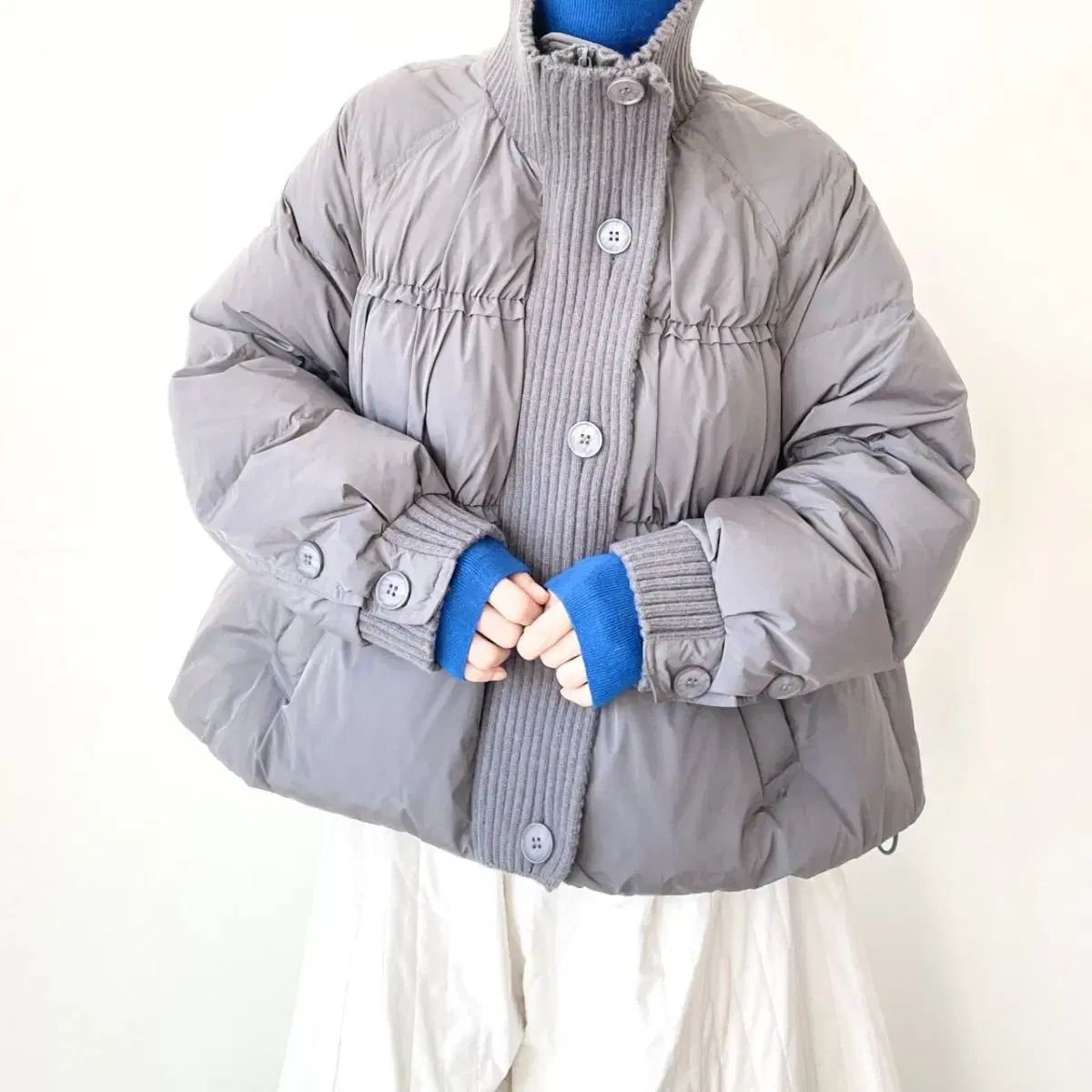 シャーリング グースダウン ショートダウン