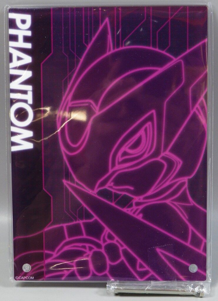 カプコン カプくじ ロックマンゼロ B-5賞 ファントム アクリルパネル