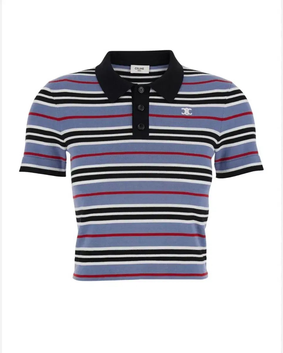 Celine セリーヌ ストライプ 半袖 KARA カラ ニートm