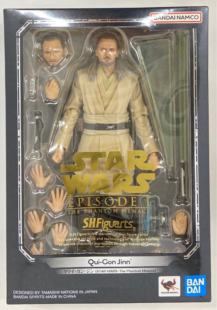 BANDAI SPIRITS S.H.Figuarts クワイ ガン ジン STAR WARS The Phantom Menace