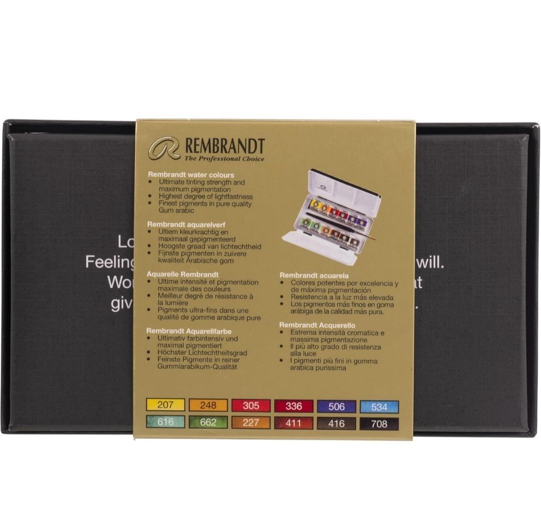 ロイヤルターレンス レンブラント 固形水彩絵具 セット