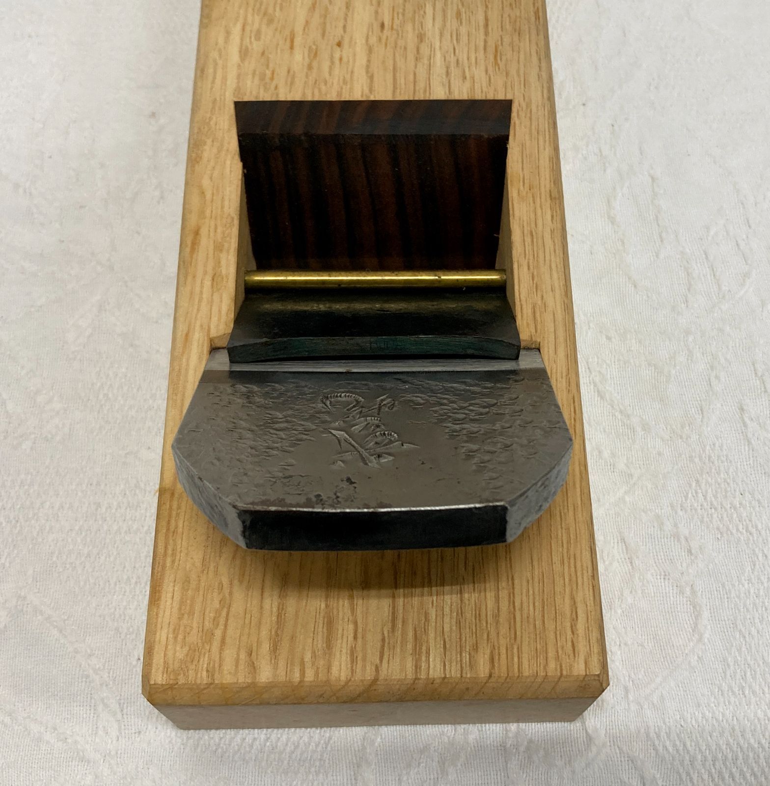 〇 武花 油台甲包 70㎜ 黒丹口堤 かんな 鉋 カンナ