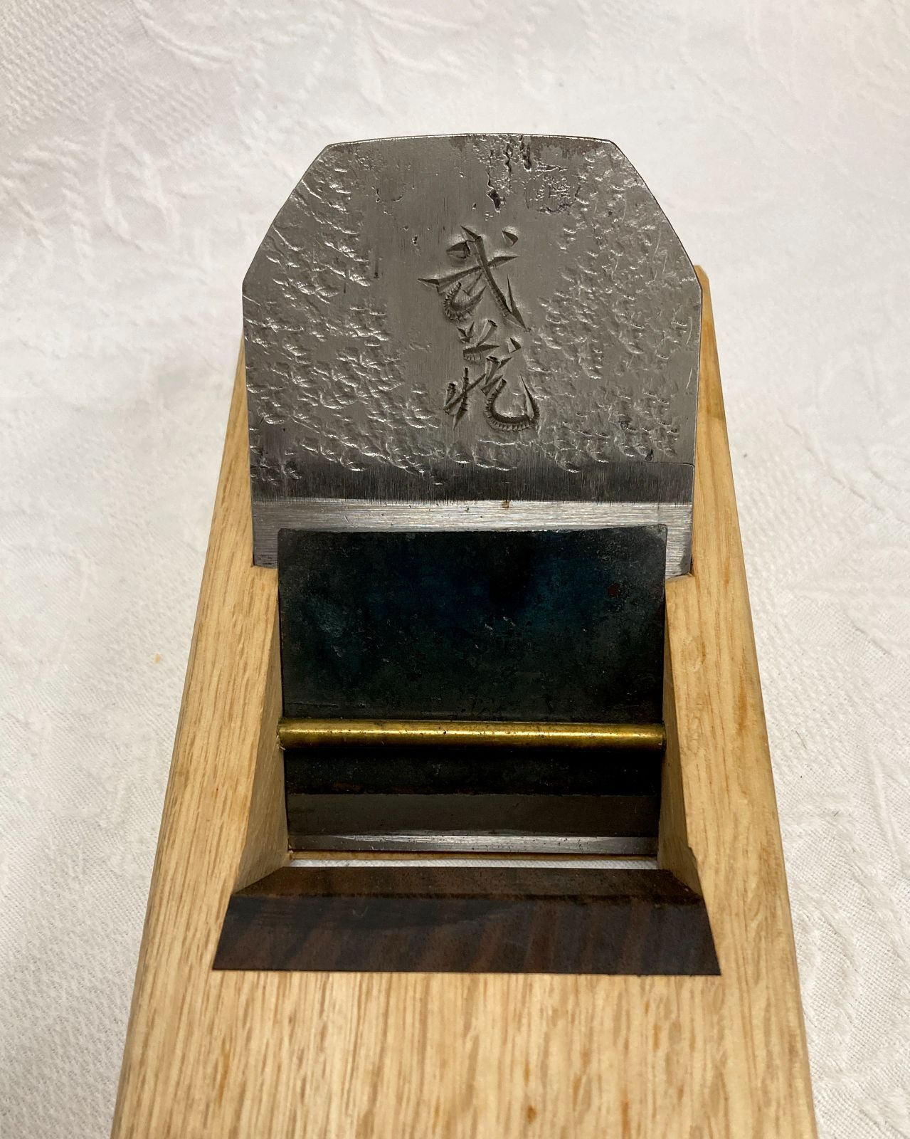 〇 武花 油台甲包 70㎜ 黒丹口堤 かんな 鉋 カンナ