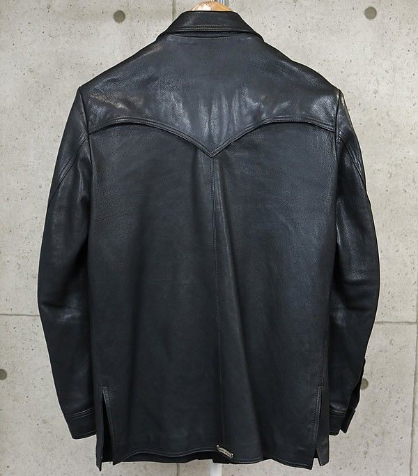 CHROME HEARTS 銀座店 クロムハーツ 現行型 クロウボタン レザー