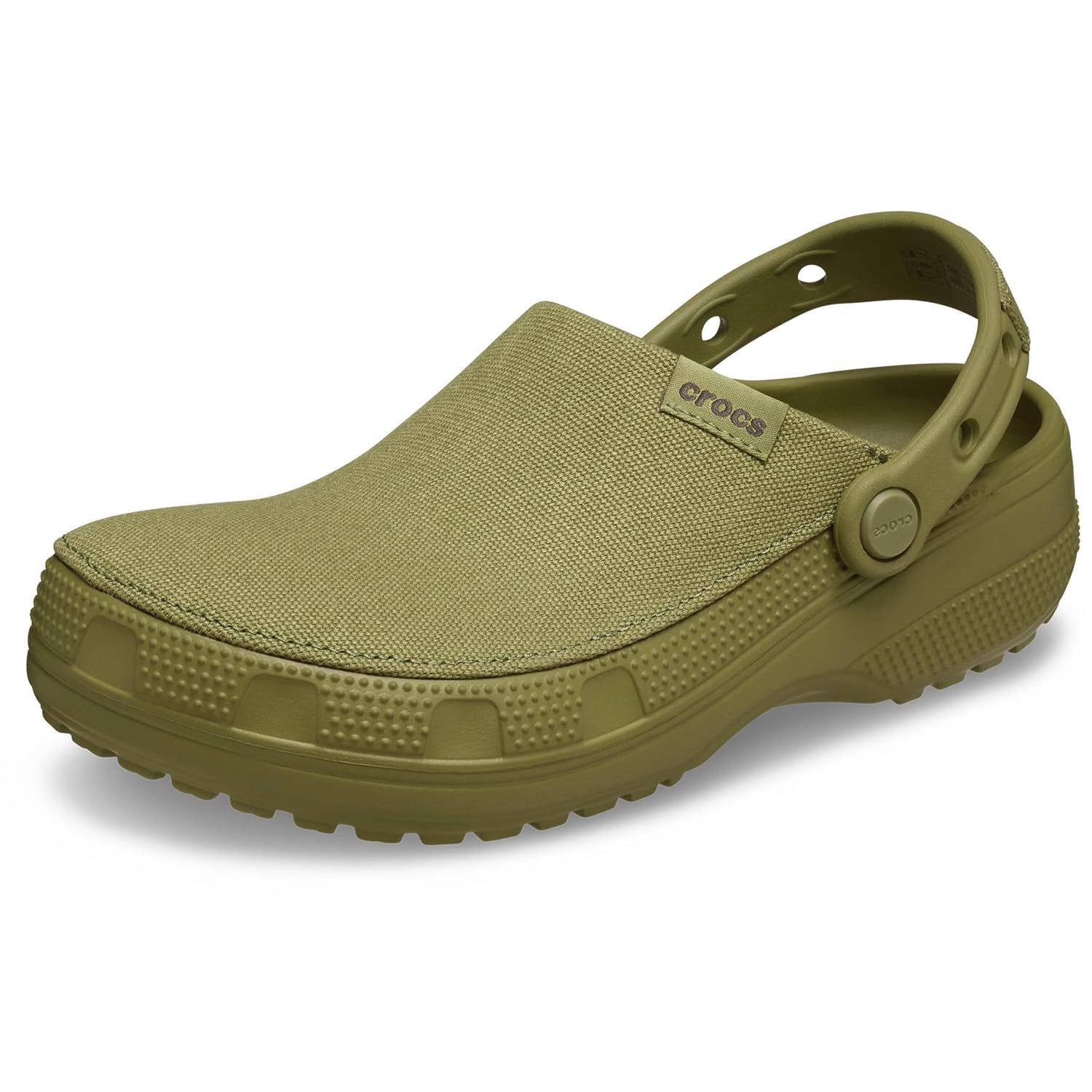 Crocs (クロックス) 男女兼用 大人用 クラシック クラフト キャンバス クロッグ 男女兼用， アロエ， 6 Women/4 Men [アロエ] [22.0 cm]