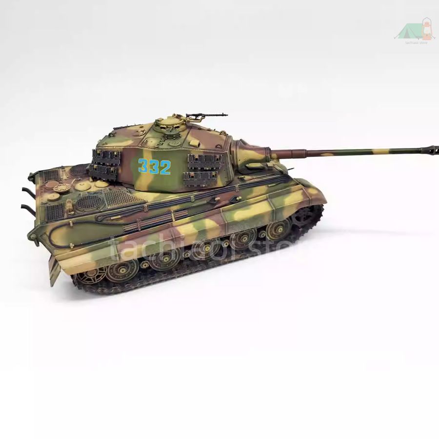  1 72 スケール ティーガーII 重戦車 332号車 塗装済み 完成品 ドイツ 第二次世界大戦 ミリタリーモデル ミニチュア その他 模型 プラモデル