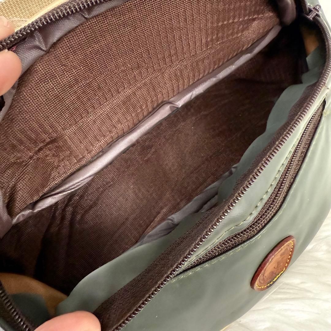 HUNTING WORLD ハンティングワールド バチュークロスロゴレザー