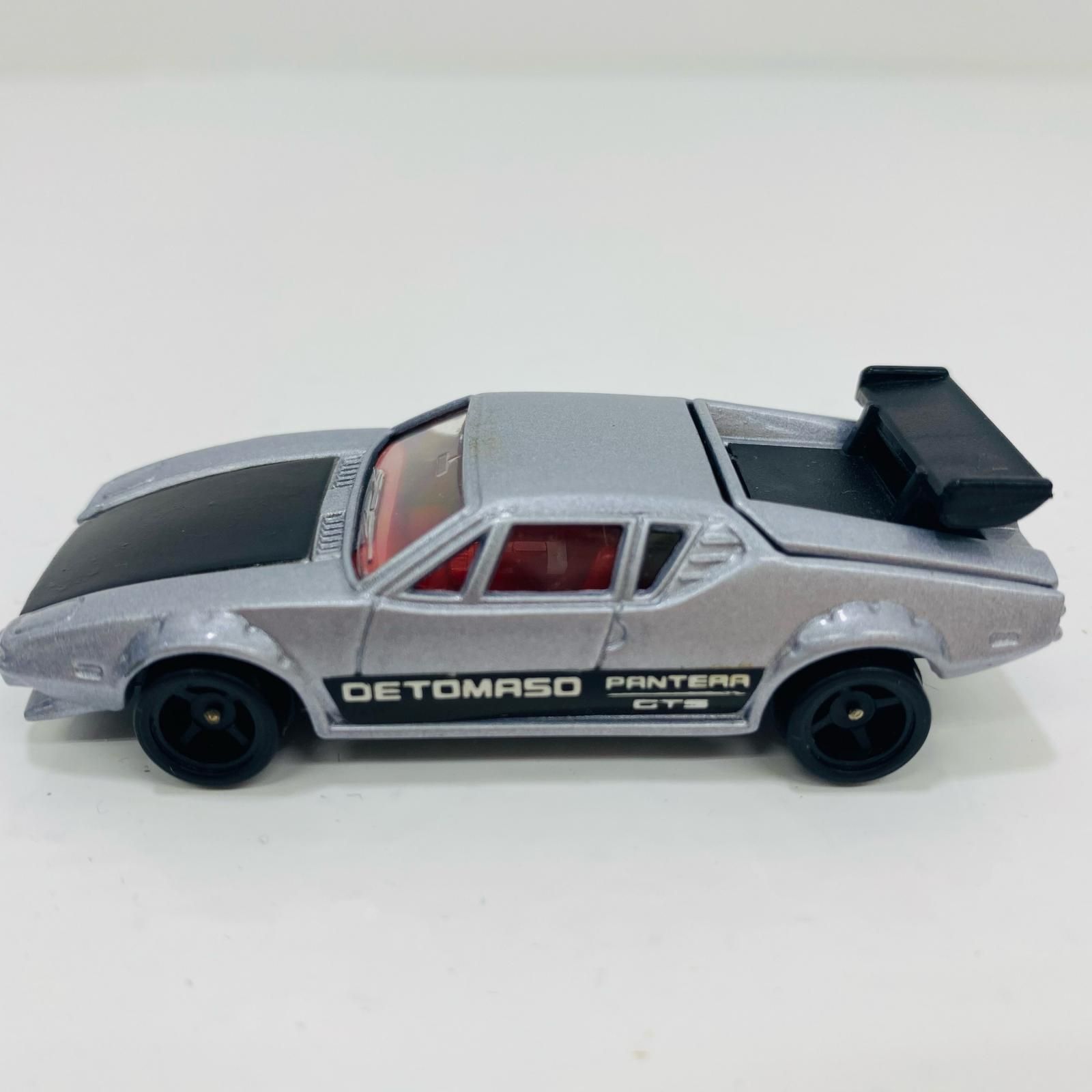 飾磨店】 中古 1/61デトマソパンテーラGTS(シルバー×ブラック/青箱