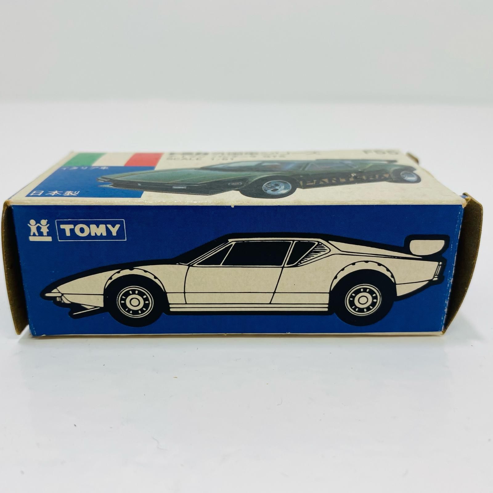 飾磨店】 中古 1/61デトマソパンテーラGTS(シルバー×ブラック/青箱