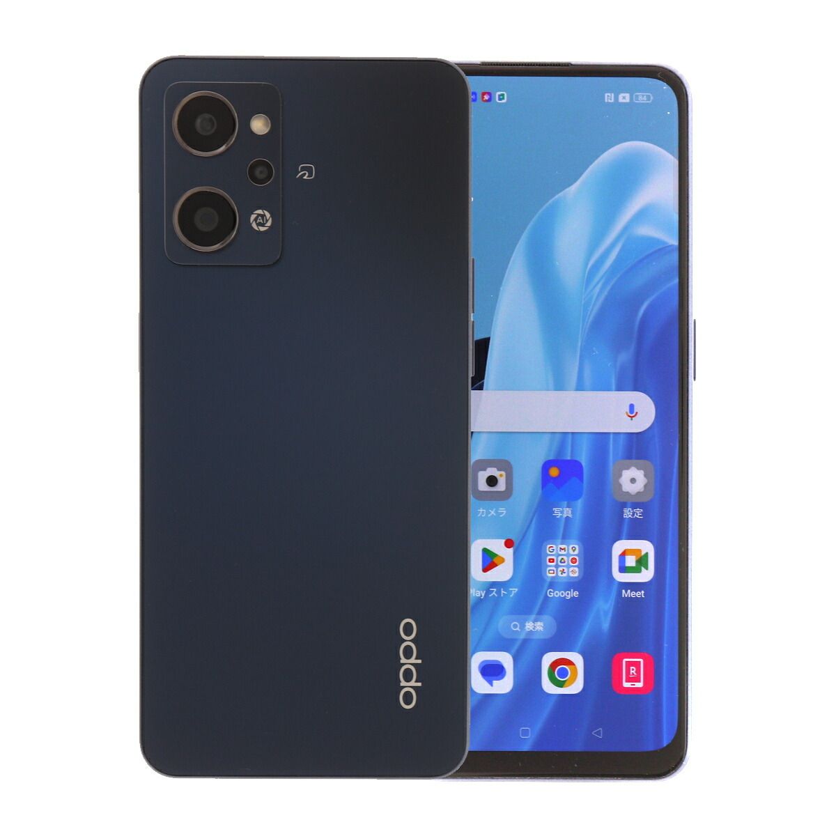 美品 OPPO Reno7 A CPH2353 SIMフリー スターリーブラック OPPO CPH2353 BK スマートフォン OPPO Reno7 A スターリーブラック