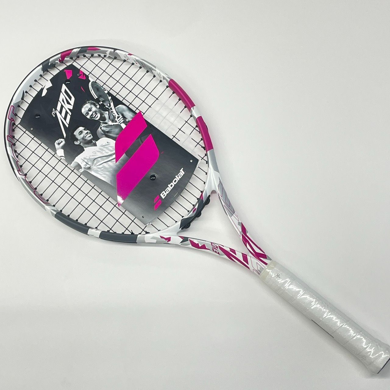 バボラ Babolat EVO Aero Pink エボ アエロ ピンク 275 g 海外 硬式ラケット 102517-100 メーカー張上済 2 4_1 4 NE 00247