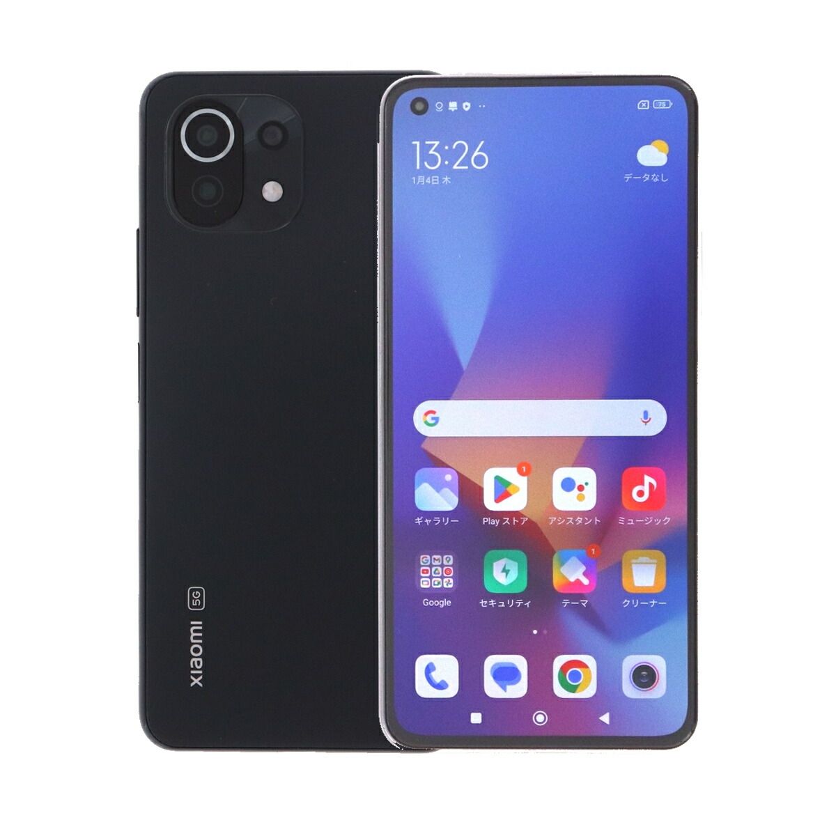 Mi 11 Lite 5G 128GB ブラック Xiaomi M2101K9R SIMフリー Bランク 