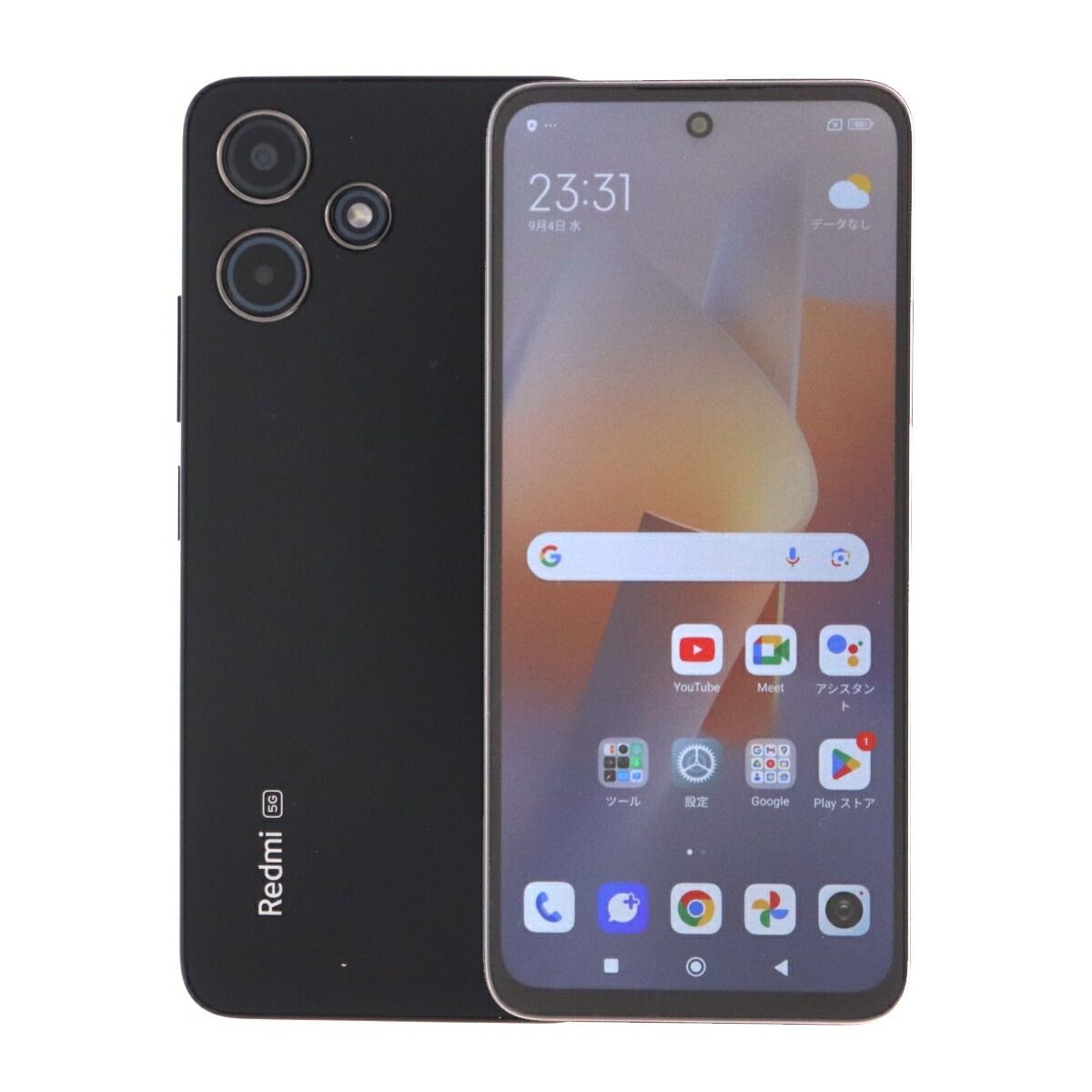 Redmi 12 5G 128GB ミッドナイトブラック Xiaomi XIG03 au SIMロック