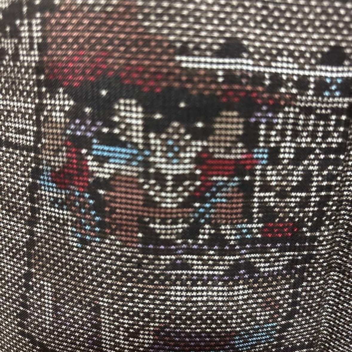 美品 袷 証紙 泥染め 本場奄美大島紬 フルセット 4点 貴重柄