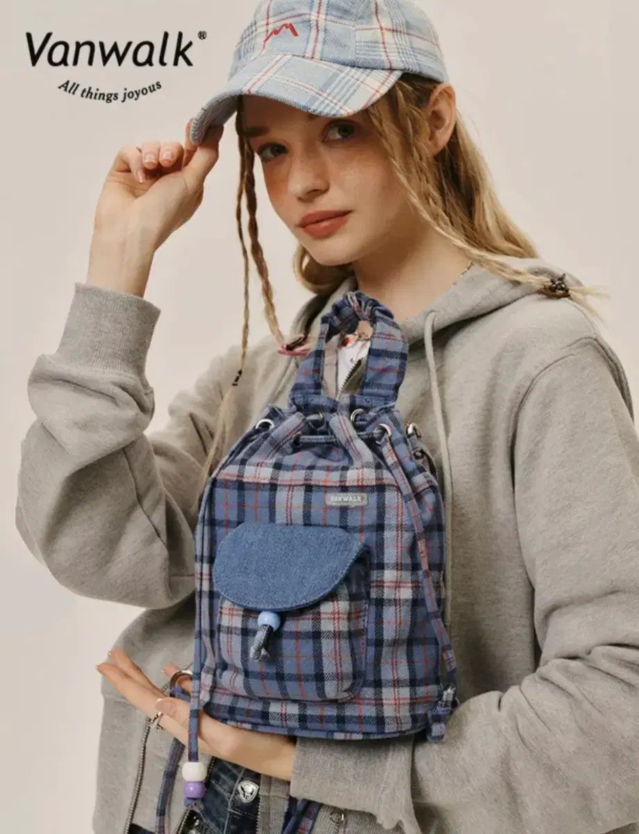 ウォーク エレメンタル ミニ バケットバッグ ヴィンテージブルー