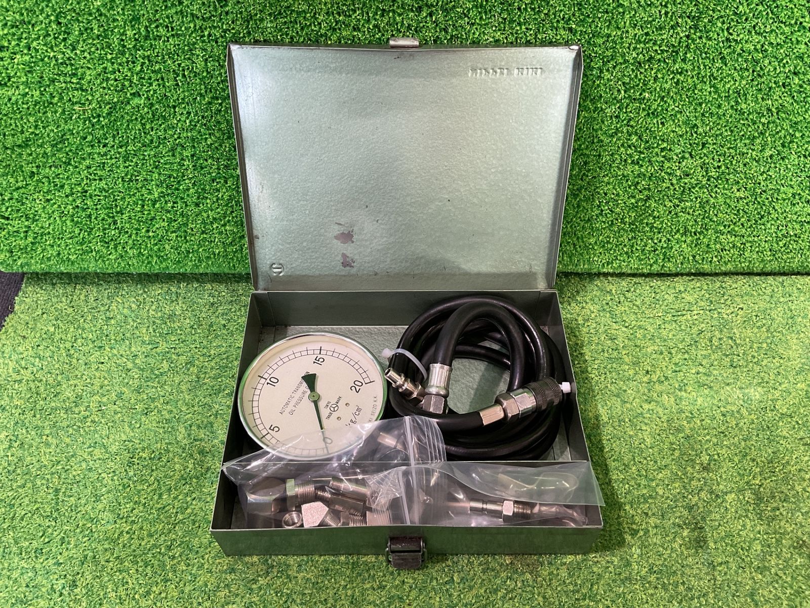 動作未 日平機器 HT-67 トランスミッション油圧計 ケース有 全て揃っているか不明 25-145