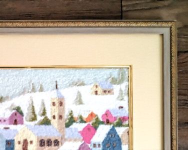 刺繍絵画 ハンドメイド