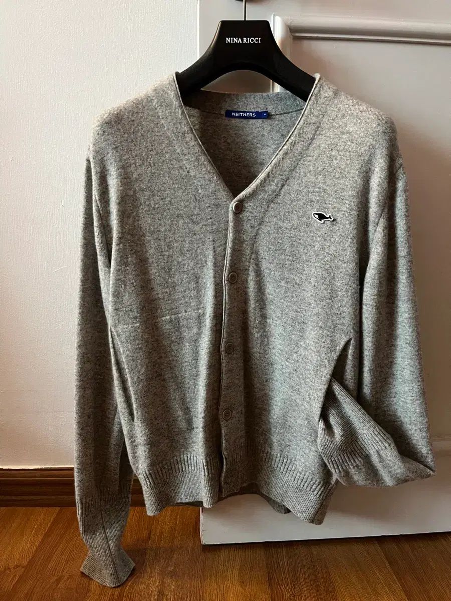 ネイダース Vネック ウールカーディガン サイズ3