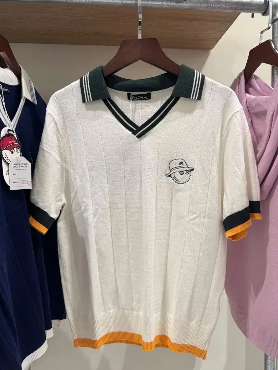 レディース ゴルフ 半袖 ニット Tシャツ