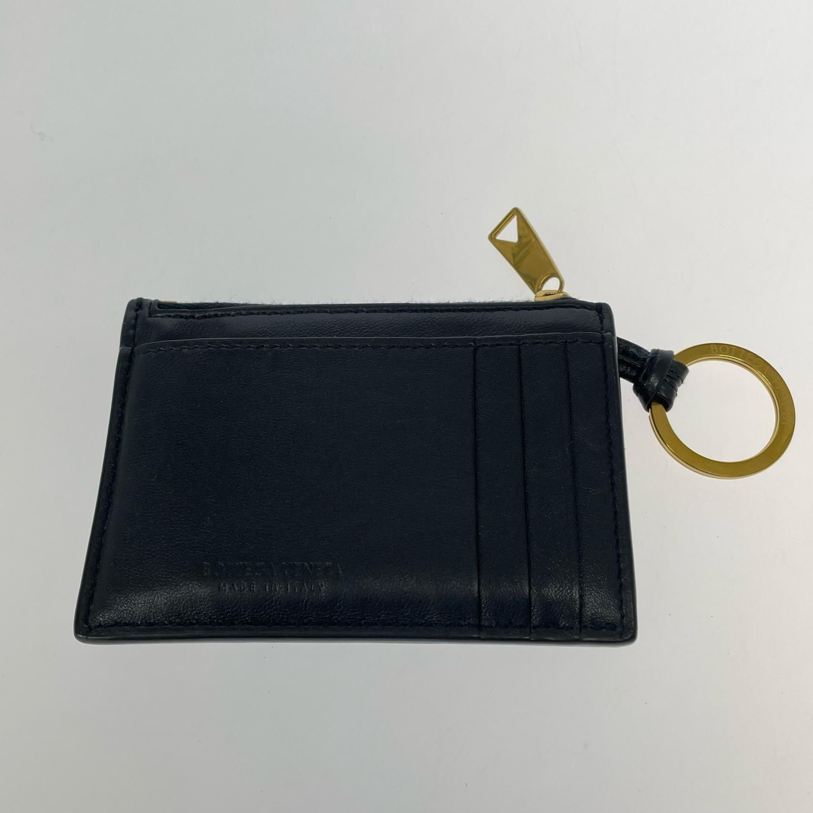 Bottega Veneta ｲﾝﾄﾚﾁｬｰﾄ ﾌｧｽﾅｰｶｰﾄﾞｹｰｽ ﾈｲﾋﾞｰ - メルカリ