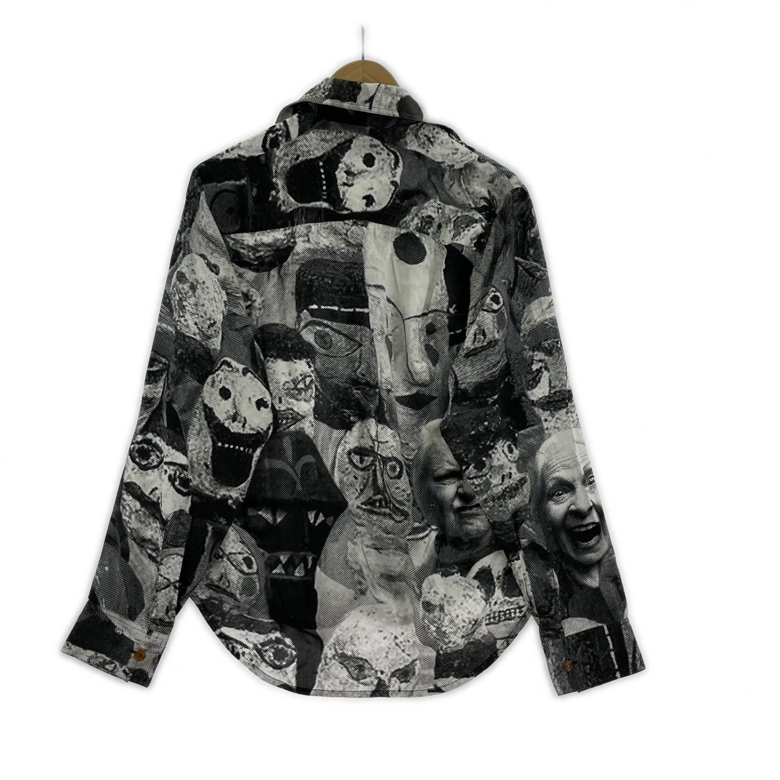 Vivienne Westwood 長袖ｼｬﾂ ﾊﾟﾍﾟｯﾄ柄 LSｼｬﾂ 40 ｸﾞﾚｰ - メルカリ